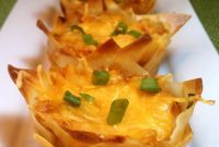 Aloha Chicken Wonton Cups