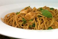 Fiery Sesame Chicken Noodles