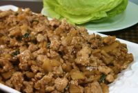 Delectable Asian Chicken Lettuce Cups