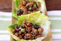 Basil-Kissed Cashew Chicken Lettuce Cups
