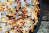 One Pan Sausage Tortellini Wonder