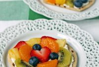 Rainbow Fruit Pizza Squares