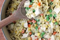 Creamy Chicken Pot Pie Pasta