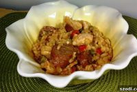 Savory Chicken and Chorizo Paella