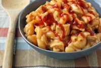 Smoky Barbecue Chicken Mac and Cheese Skillet