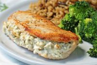 Creamy Herb-Stuffed Chicken Breasts