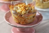 Crispy Cordon Bleu Wonton Nests