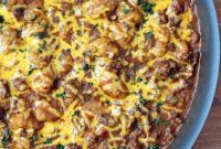 Sizzling Taco Gnocchi Skillet