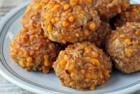 Fluffy Bisquick Chicken Sausage Bites