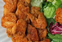 Caramelized Brown Sugar Mustard Chicken Bites