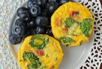 Ham and Swiss Baked Egg Bites