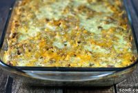 Ultimate Sausage and Stuffing Brunch Casserole