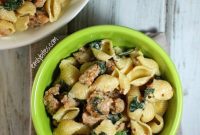 Creamy Sausage Pasta with Zesty Mustard Seeds