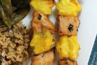 Luau Chicken Kabobs