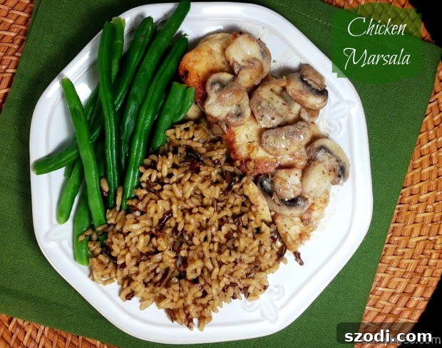 Classic Chicken Marsala Dish - A Culinary Delight for Weeknights