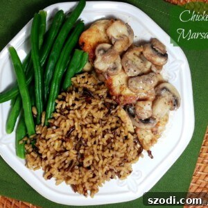 Classic Chicken Marsala with Mushrooms