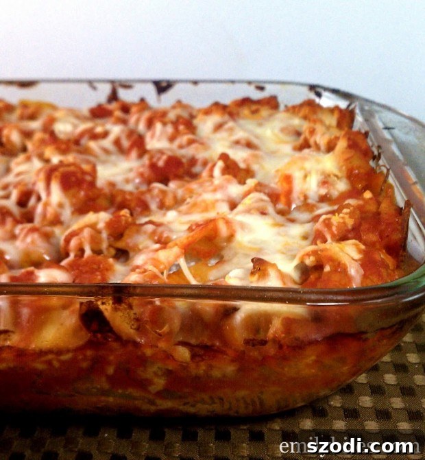 Four Cheese and Sausage Stuffed Shells
