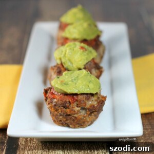 Mexi Meatloaf Muffins
