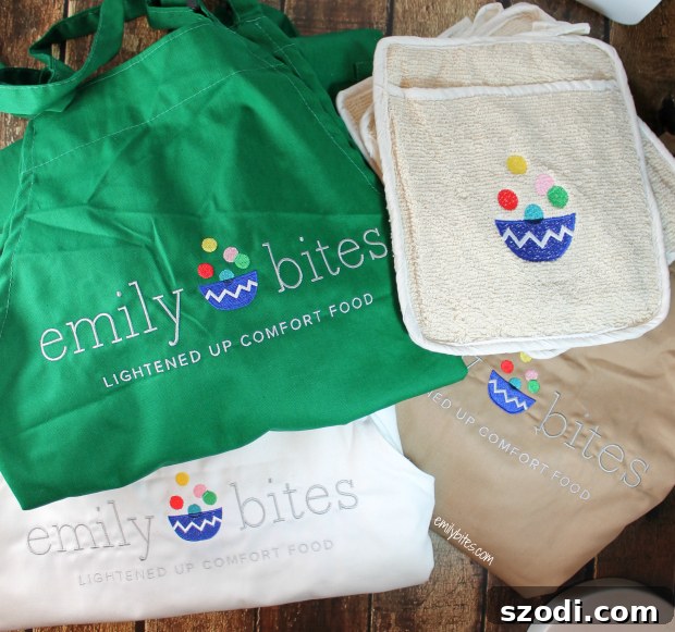 Emily Bites Aprons & Potholders