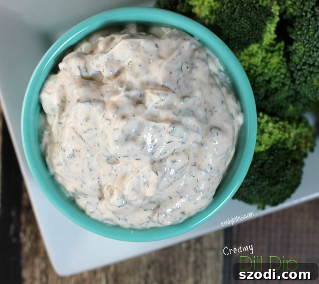 Delicious Creamy Dill Dip 2 Dill Dip with Greek Yogurt