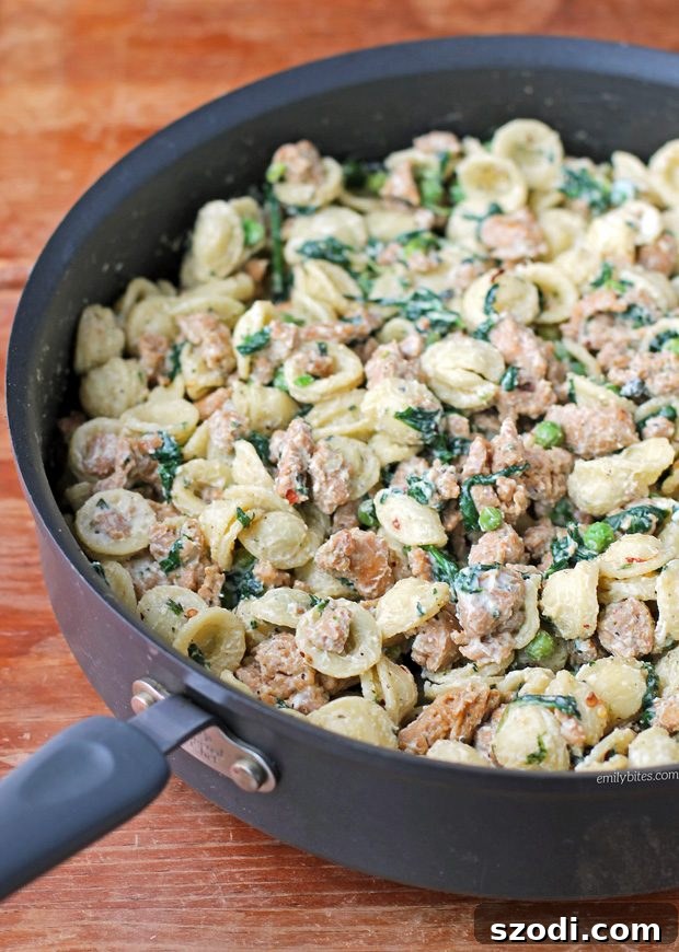Sausage Ricotta Pasta