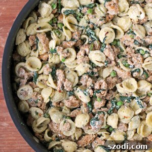 Sausage Ricotta Pasta