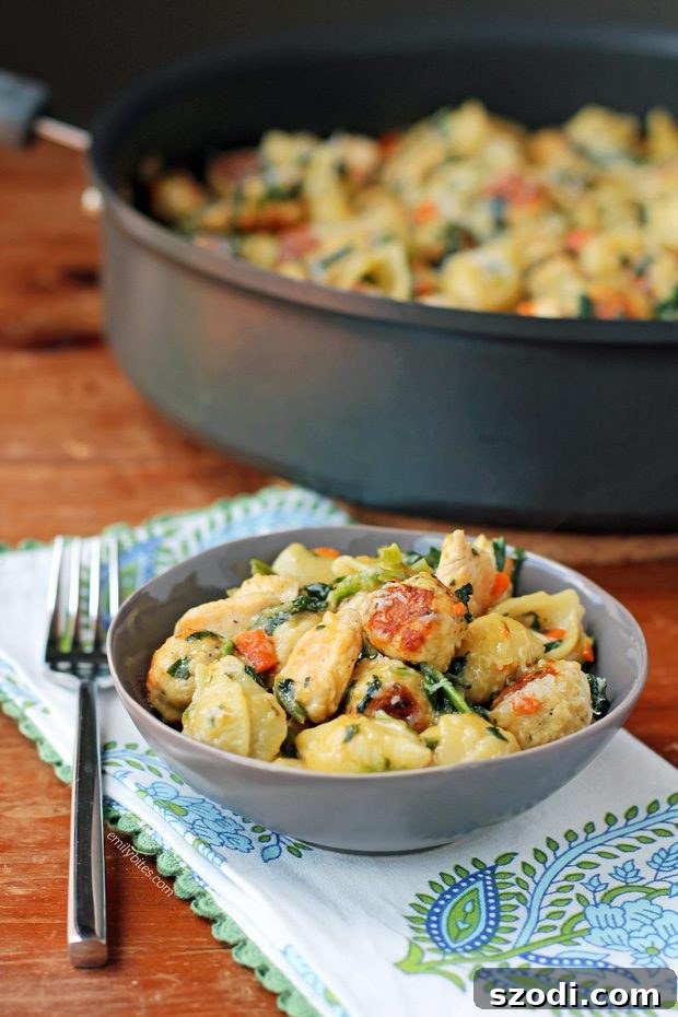 Italian Wedding Pasta Skillet