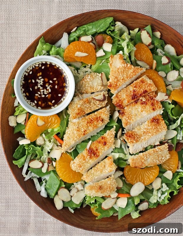 Asian Sesame Chicken Salad - Voted Best Salad Recipe 2017