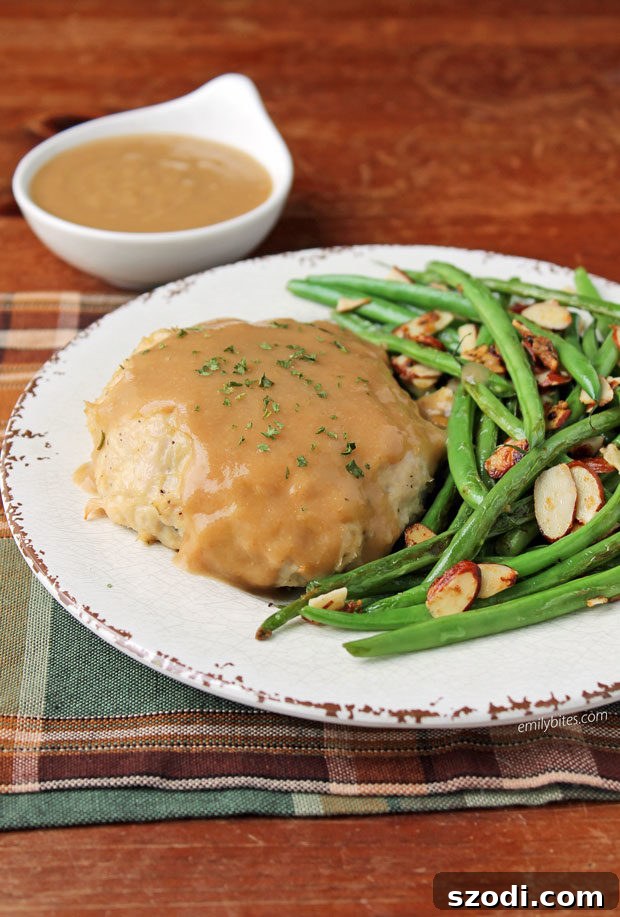 Savory Turkey Rolls with Rich Gravy 2 Stuffed Turkey Bundles with Gravy