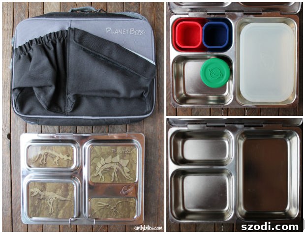 Planetbox Launch lunchbox with accessories for organized meals