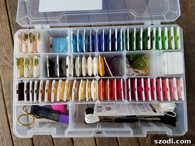 Essential cross-stitching supplies for beginners