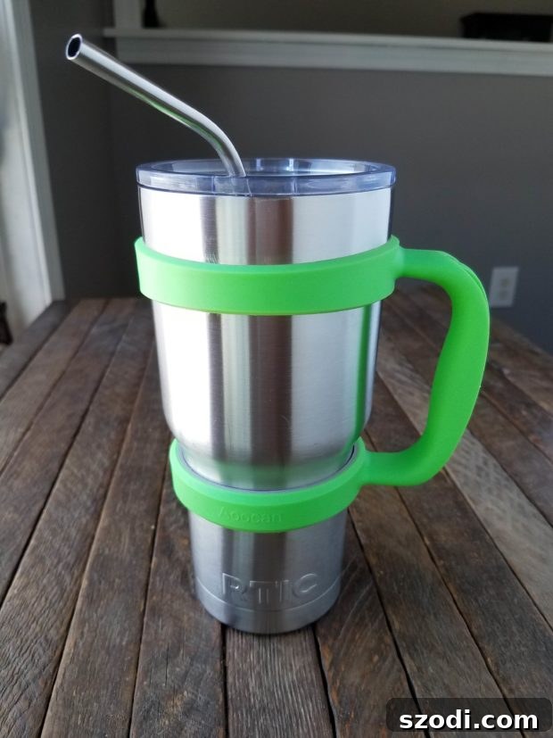 RTIC 30 oz stainless steel tumbler for superior insulation