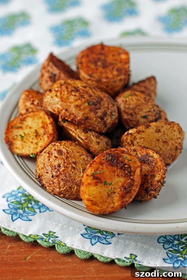 A serving of Air Fryer Cajun Potatoes