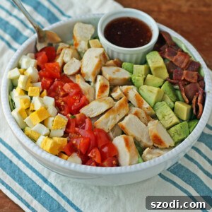 Cobb Salad in a bowl