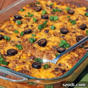 Beef Enchilada Quinoa Bake - Recipe Image