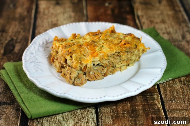 Ultimate Sausage and Stuffing Brunch Casserole 3 Sausage and Stuffing Brunch Bake - A Customisable Recipe