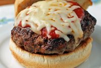 Ultimate Pizza-Stuffed Burgers